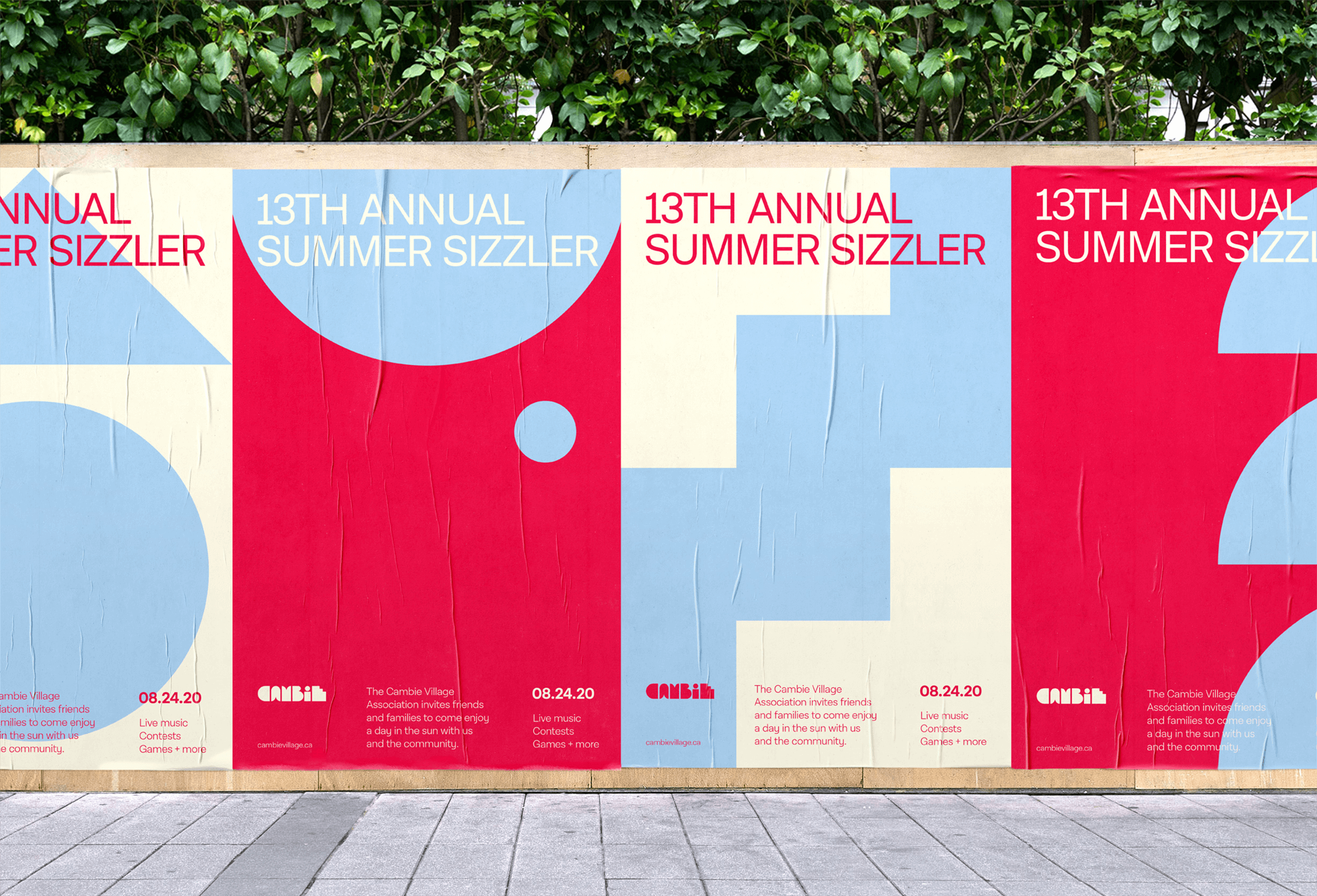 cambie village brand identity and campaign